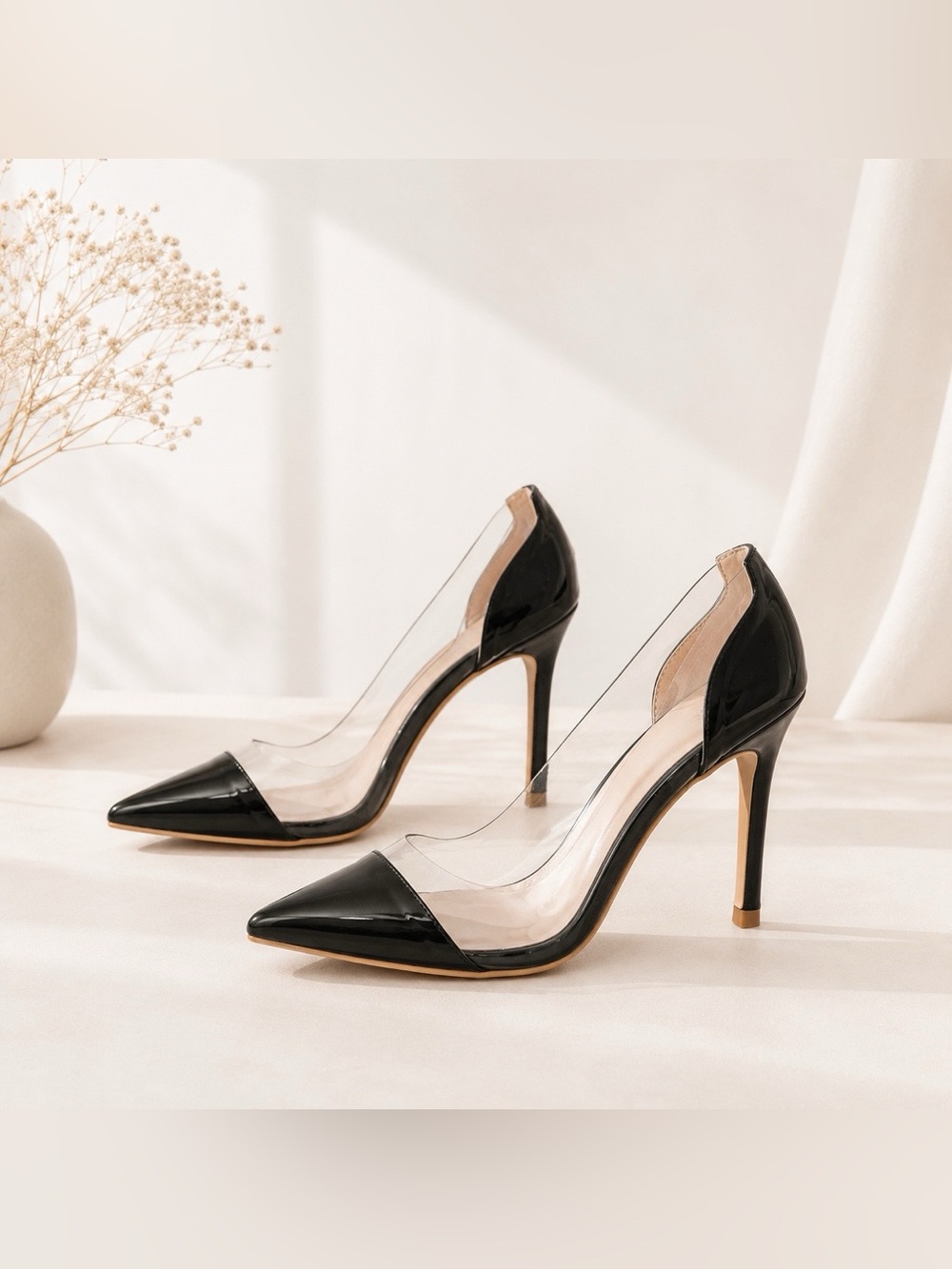 New black stilettos